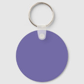 Porte-clés Élégant Moderne Monogramme de Nom Propre (Verso)
