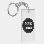 Porte-clés élégant, moderne, raffiné et modifiable (Devant gauche)