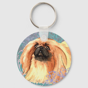 Porte-clés Elégant Pekingese