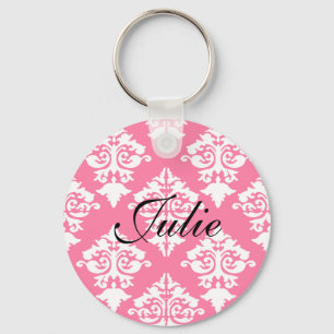 Porte-clés Élégant porte - clé damassé