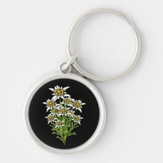 Porte-clés Élégant Porte - clé Edelweiss Flowers