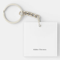 Élégant Simple Noir & Blanc Minimaliste