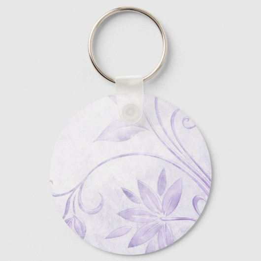 Porte-clés Élégant violet Vintage (Recto)