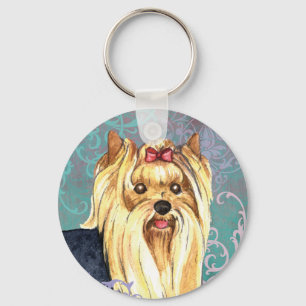 Porte-clés Elegant Yorkie