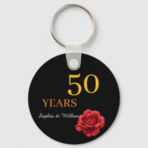Porte-clés Élégante conservation florale - Romantique cadeau 