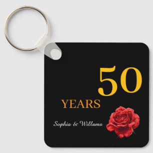 Porte-clés Élégante conservation florale - Romantique cadeau