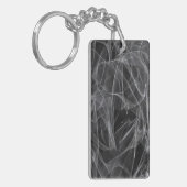 Porte-clés Élégante Fumée - Esthétique mystique (Devant gauche)