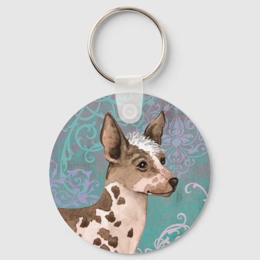 Porte-clés Elégante orchidée inca péruvienne (Recto)