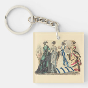 Porte-clés Élégantes dames victoriennes