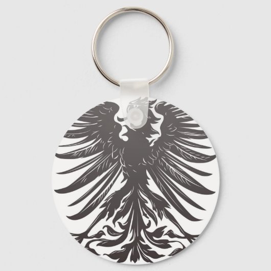 Porte-clés Élément de conception d'aigle impérial (Recto)