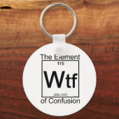 Porte-clés Élément WTF (Recto)
