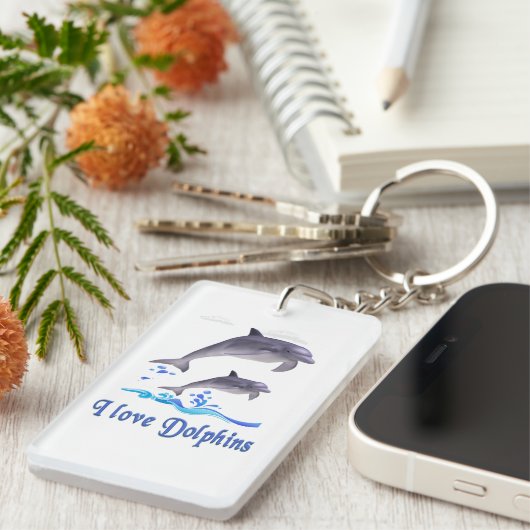 Porte-clés Eléments dauphins (Devant droit)