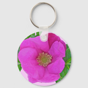 Porte-clés Éléments de coordination du Rose de plage rose cha