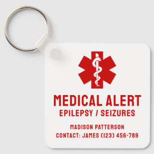 Porte-clés Éléments essentiels personnalisés d'urgence pour l