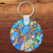Porte-clés Eléments/Yttrium au microscope (Recto)