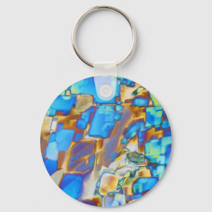 Porte-clés Éléments/yttrium sous le microscope