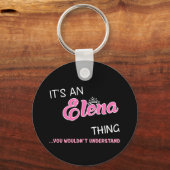Porte-clés Elena ce que vous ne comprendriez pas nom (Recto)
