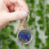 Porte-clés éléphant (main)