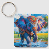 Porte-clés elephant (Recto)