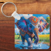 Porte-clés elephant (Recto)