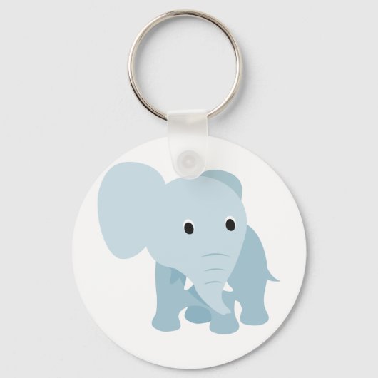 Porte-clés Eléphant Bébé mignon (Recto)