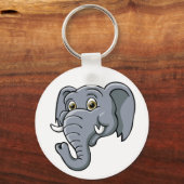 Porte-clés Eléphant de dessin (Recto)