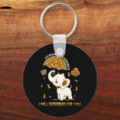 Porte-clés Eléphant de sensibilisation à la leucémie (Recto)