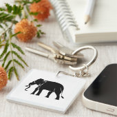Porte-clés Éléphant de Siamese (Devant Droit)