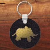 Porte-clés éléphant en or (Recto)
