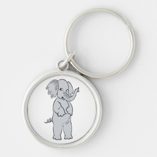 PORTE-CLÉS ELEPHANT FILLE (Devant)