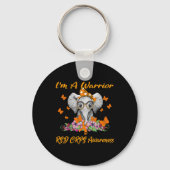 Porte-clés Elephant I'm A Warrior RSD RCPS Sensibilisation (Recto)