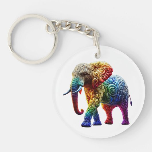 Porte-clés Eléphant mignon (Devant)