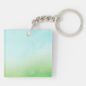 Porte-clés Eléphant mignon bébé avec fleurs roses (Dos)