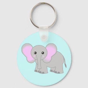 Porte-clés Éléphant mignon de bébé