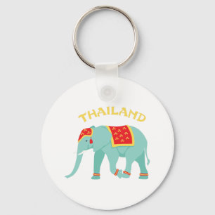 Porte-clés Elephant thaïlandais