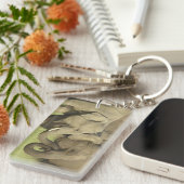 Porte-clés Éléphants d'Asie indiens (Devant droit)