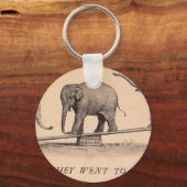 Porte-clés éléphants de cirque (Recto)