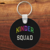 Porte-clés Élève de maternelle Kinder Squad Professeur de lec (Recto)