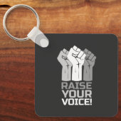 Porte-clés Élever votre voix 3 (Recto)