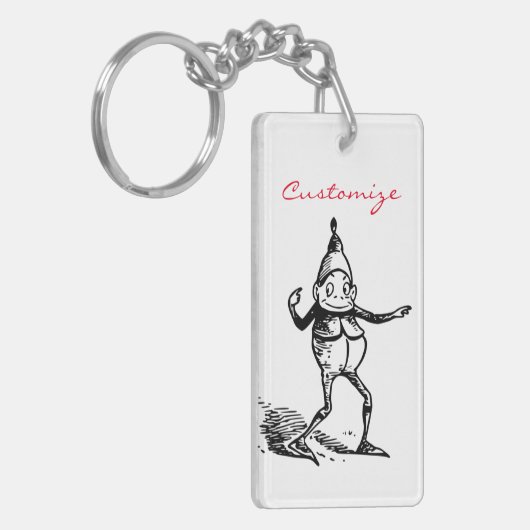 Porte-clés Elf Gnome Thunder_Cove (Devant gauche)