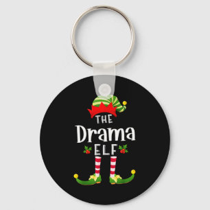 Porte-clés Elfe de Noël Drame Pantalon de Pyjama assorti X-ma