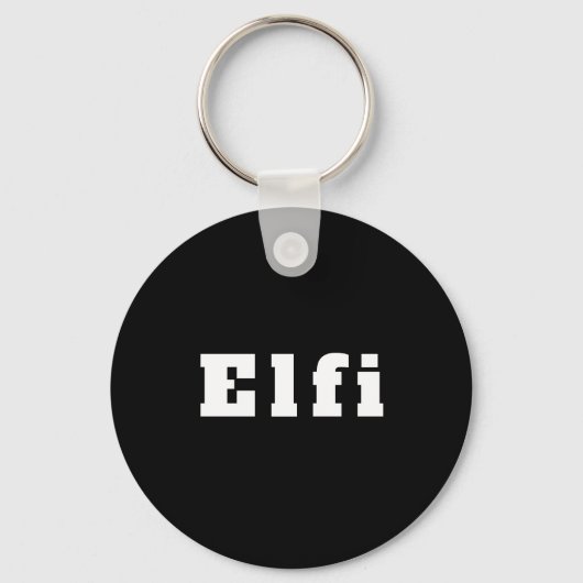 Porte-clés Elfi (Recto)