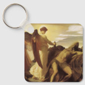 Porte-clés Élie dans le désert par Lord Frederic Leighton (Recto)