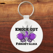 Porte-clés Éliminer la fibromyalgie (Recto)