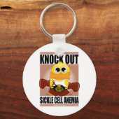 Porte-clés Éliminer l'anémie de la faucille (Recto)