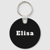 Porte-clés Elisa (Verso)