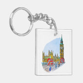 Porte-clés Elizabeth Tower, alias Big Ben (Devant gauche)