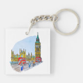 Porte-clés Elizabeth Tower, alias Big Ben (Dos)