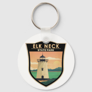 Porte-clés Elk Neck State Park Maryland Vintage