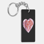 Porte-clés Elle a la clé de mon coeur (Devant gauche)